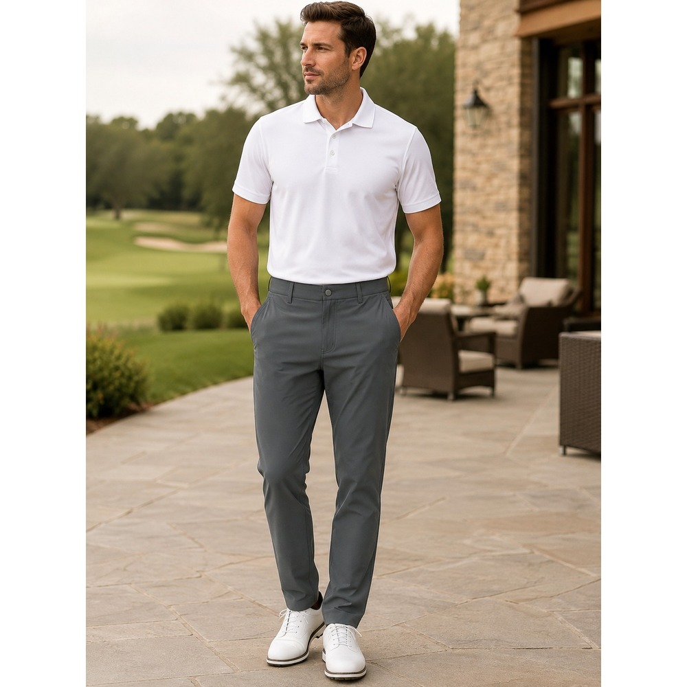 Jack Archer Jetsetter Tech Pant 32 x 34 Charcoal Gray Performance Stretch Travel